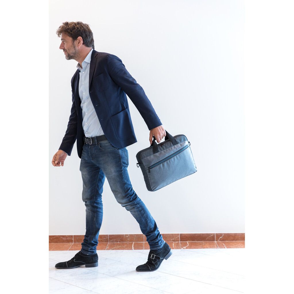 900D Laptop-Tasche, PVC-frei - schwarz-900
