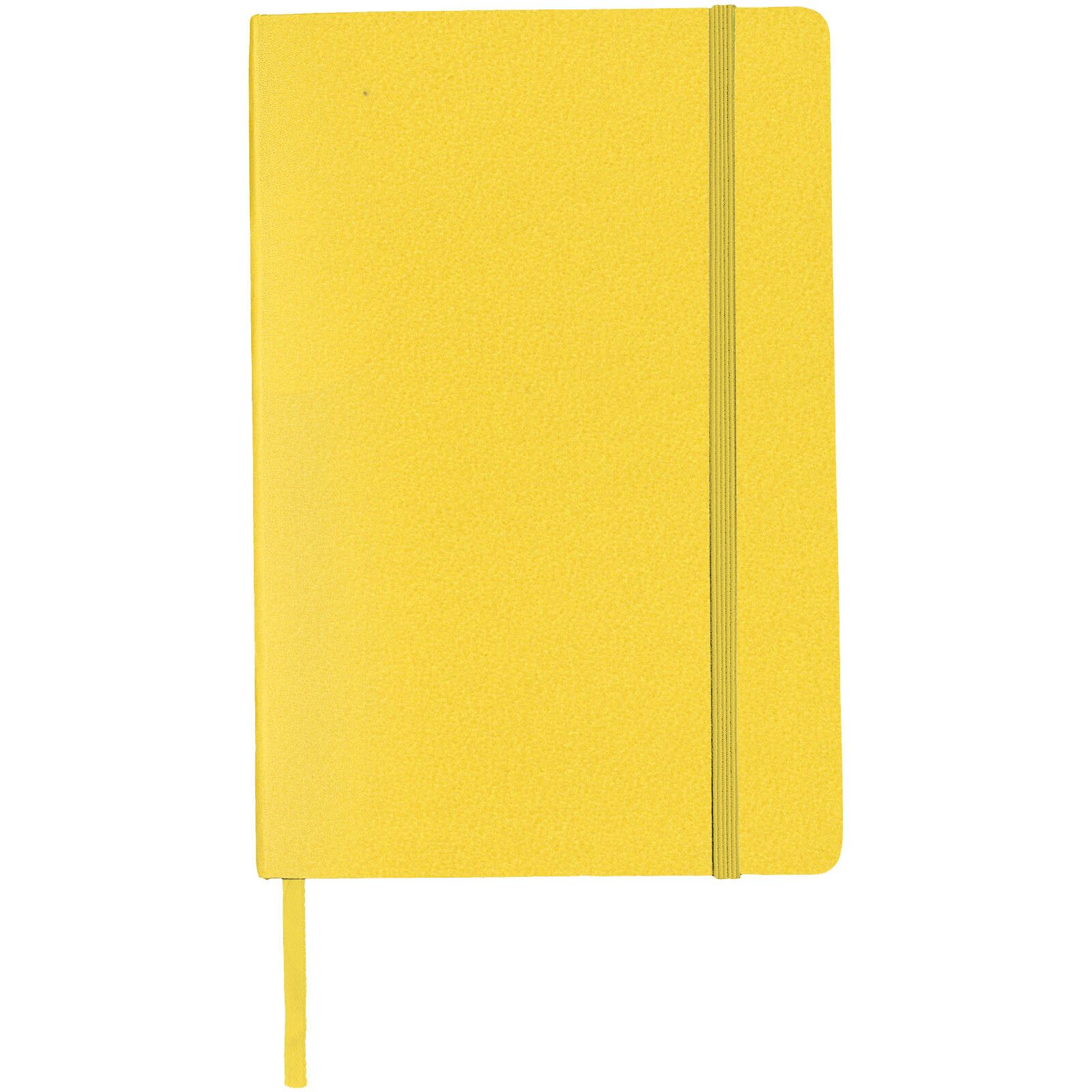 Classic A5 Hard Cover Notizbuch - gelb-110