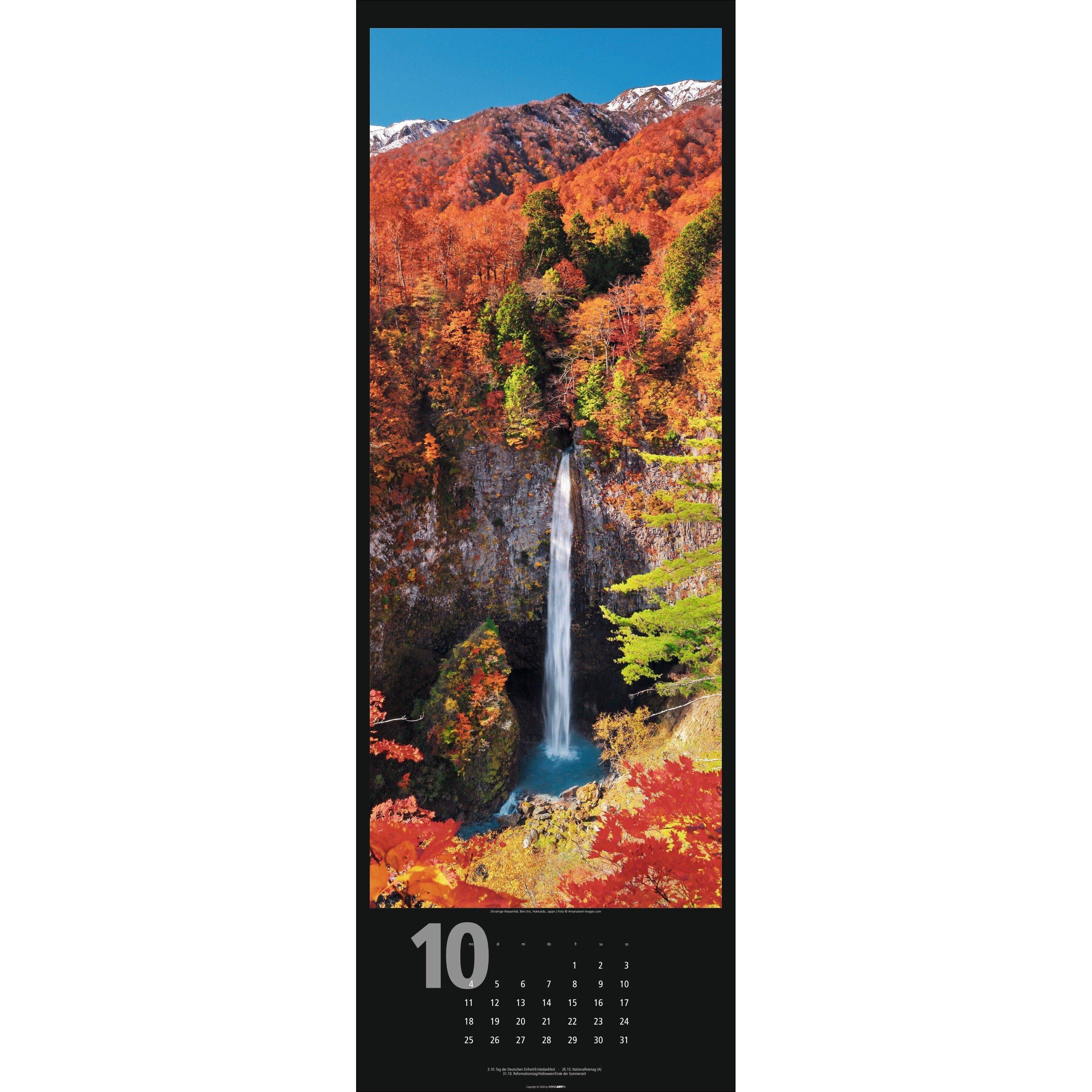 Wasserfälle - Landschaft & Natur Kalender-671