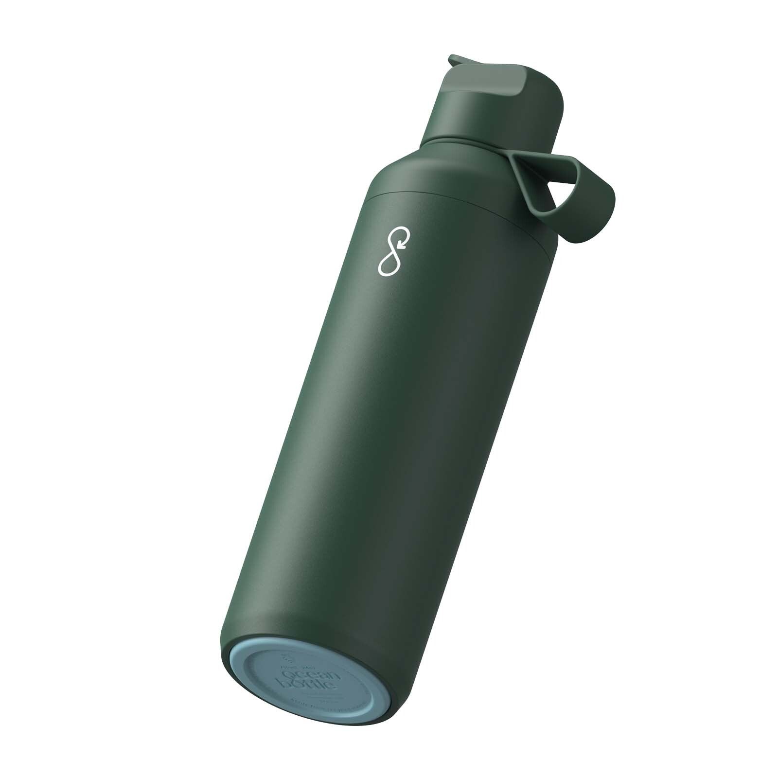 Ocean Bottle Peak GO 710 ml Flasche aus recyceltem Edelstahl - waldgrün-635