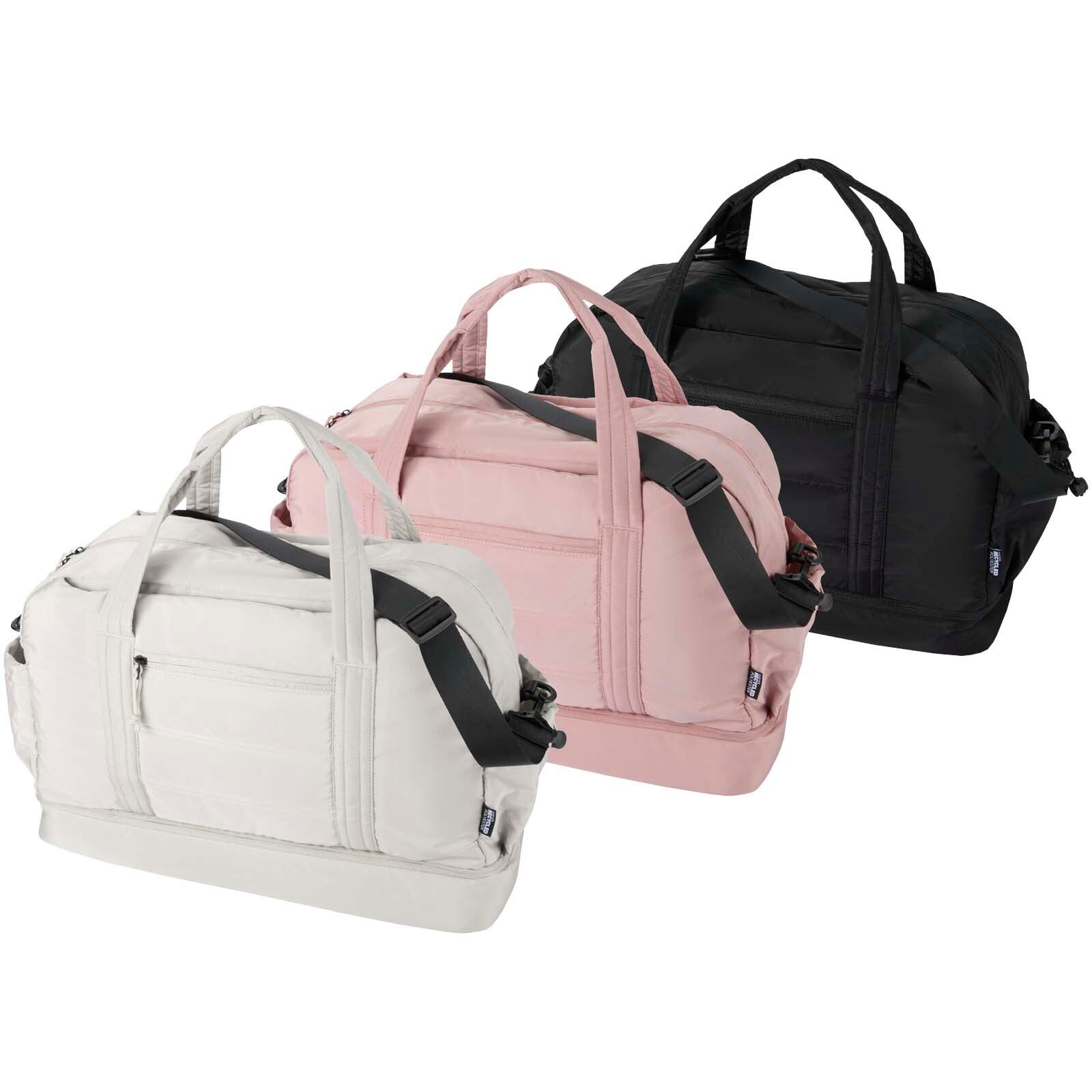 Puffer GRS recycelte Reisetasche mit isoliertem Boden 30L - schwarz-378