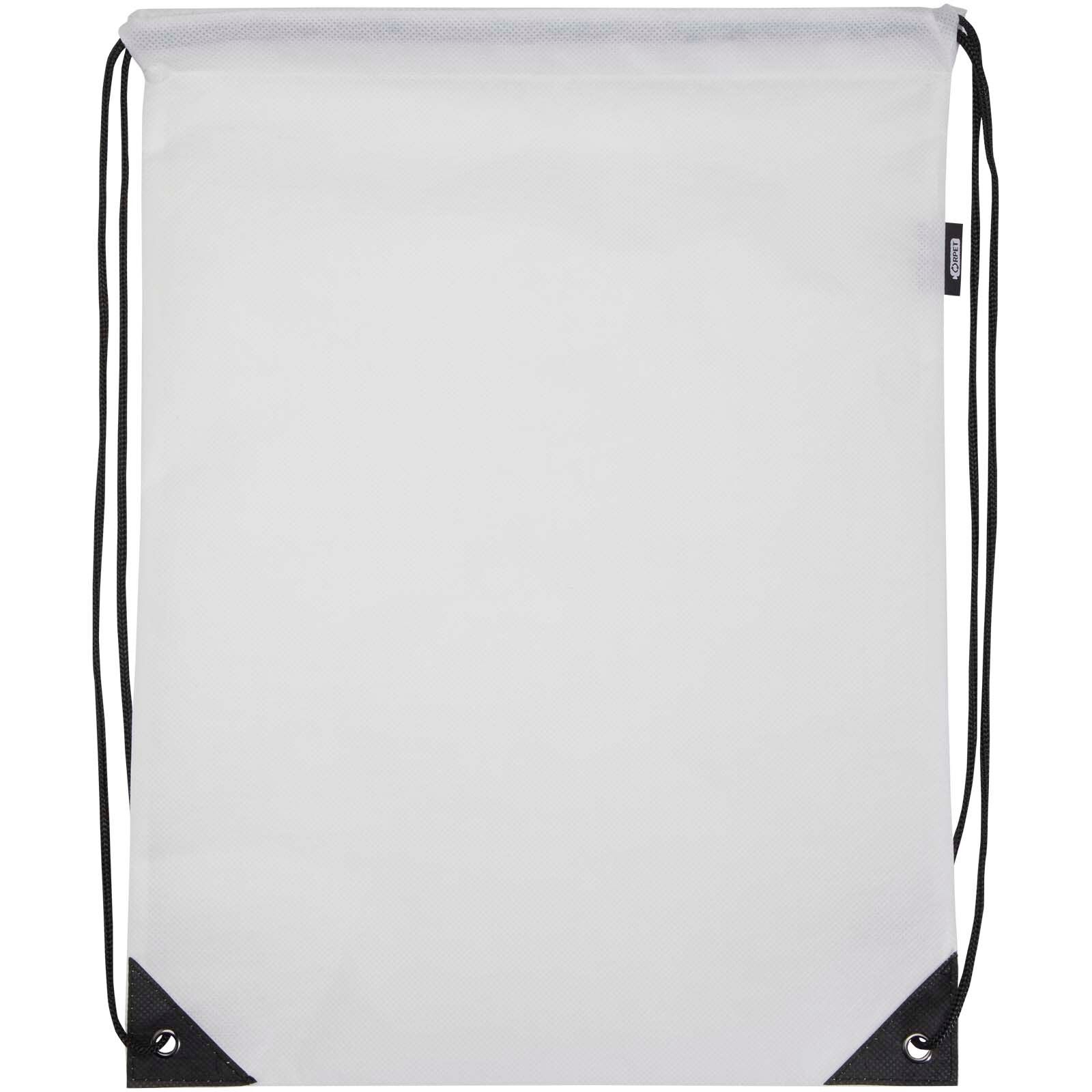Evergreen Sportbeutel aus recyceltem GRS Non Woven 5 L - weiss-93