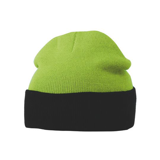 lime green - black