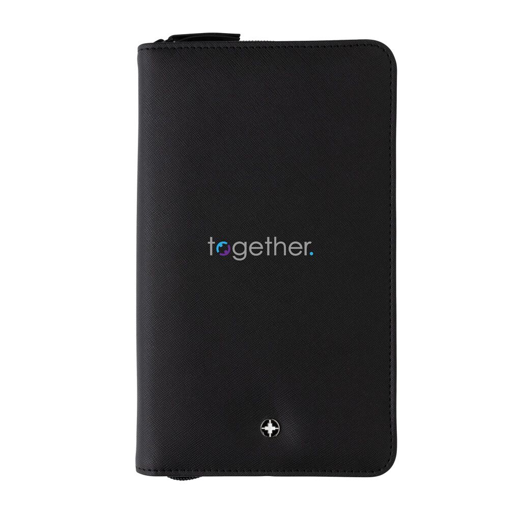 Swiss Peak Heritage RCS rPU RFID Travel Wallet - schwarz-414