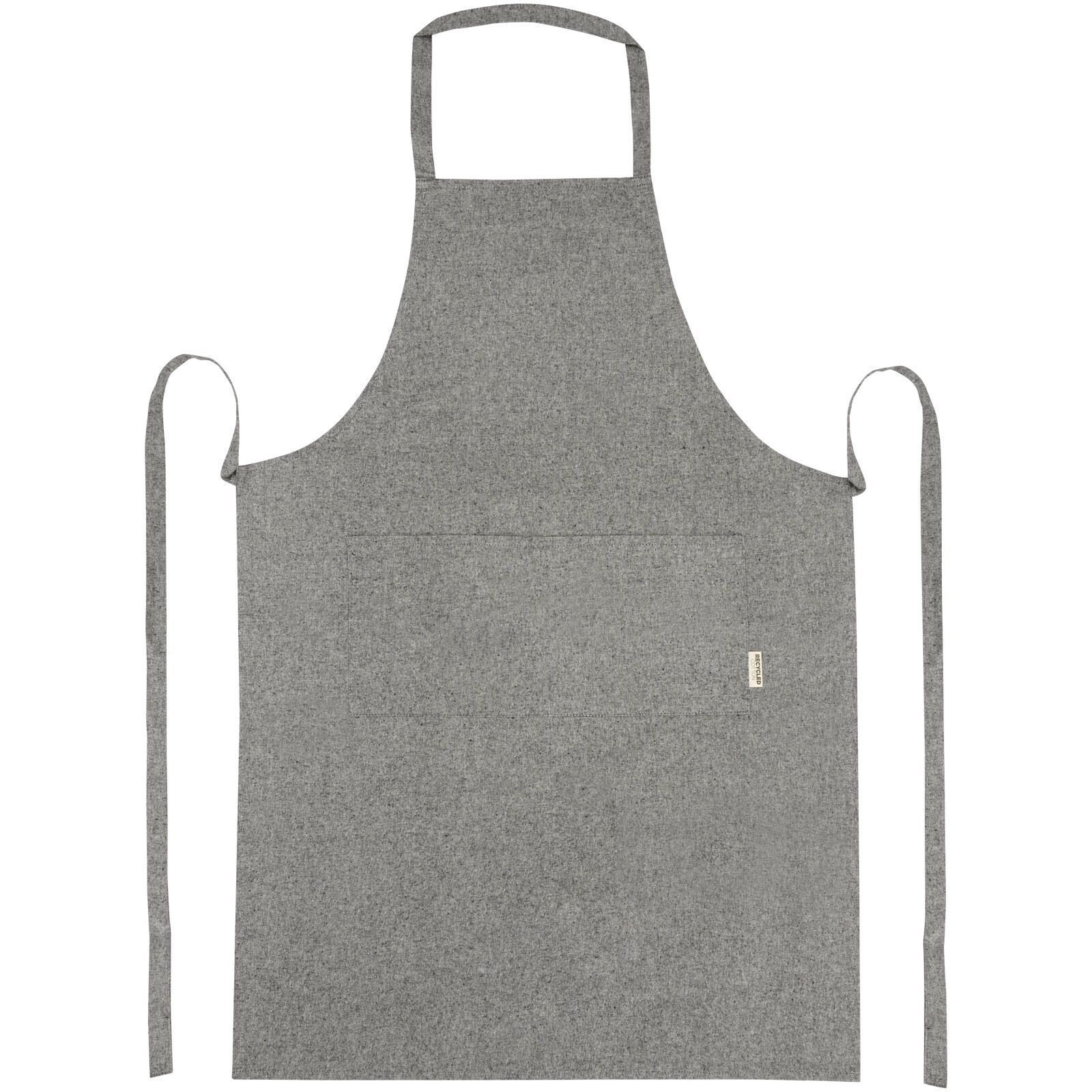 Pheebs 200 g/m² recycelte Schürze - heather schwarz-813