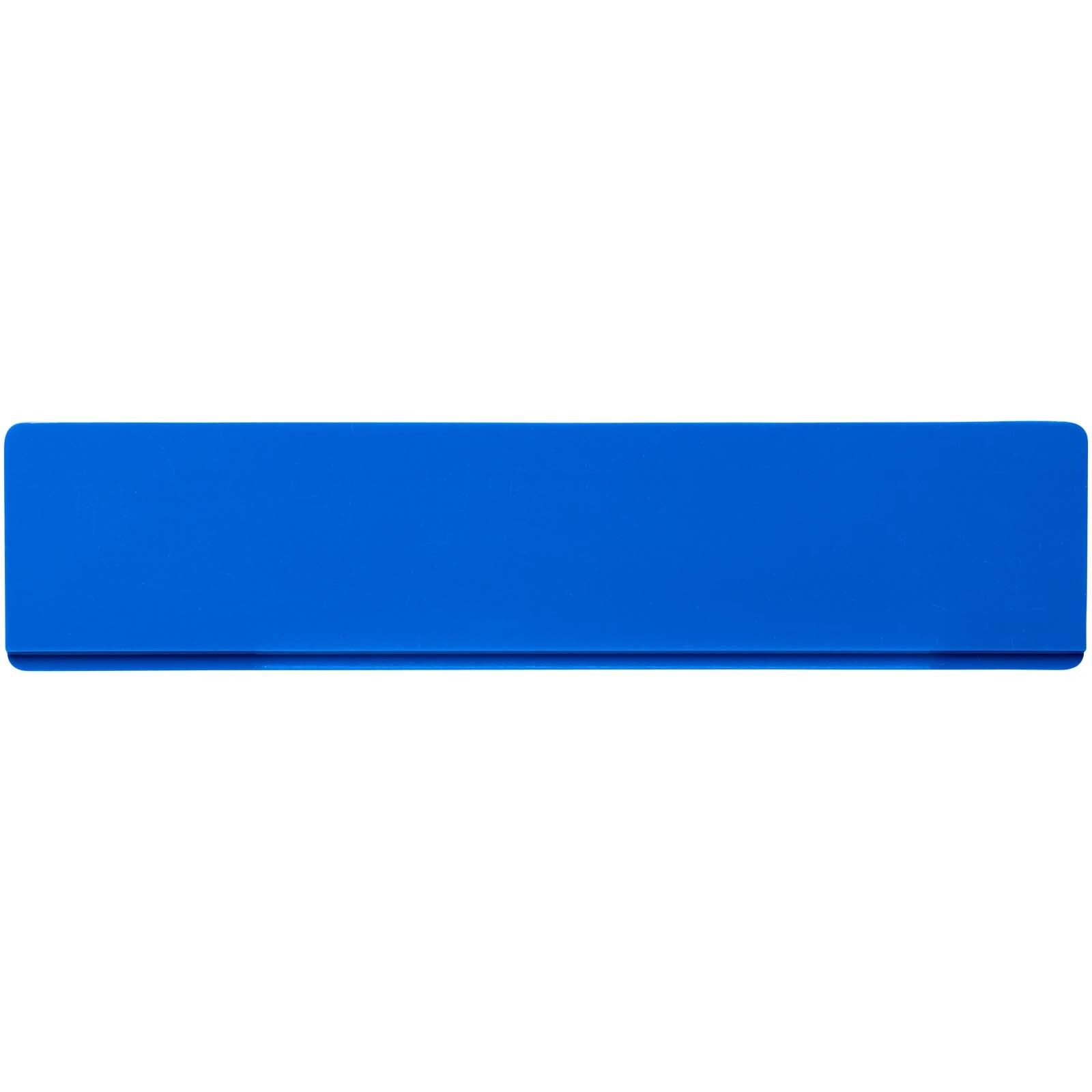 Renzo 15 cm Kunststofflineal - blau-109