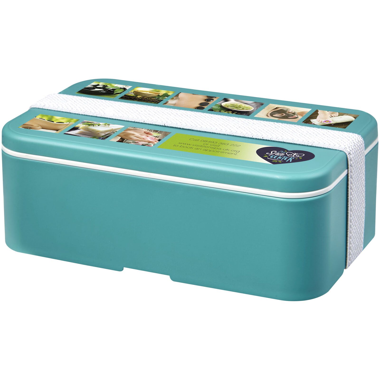 MIYO Renew 700 ml Lunchbox - riffblau -  weiss-715