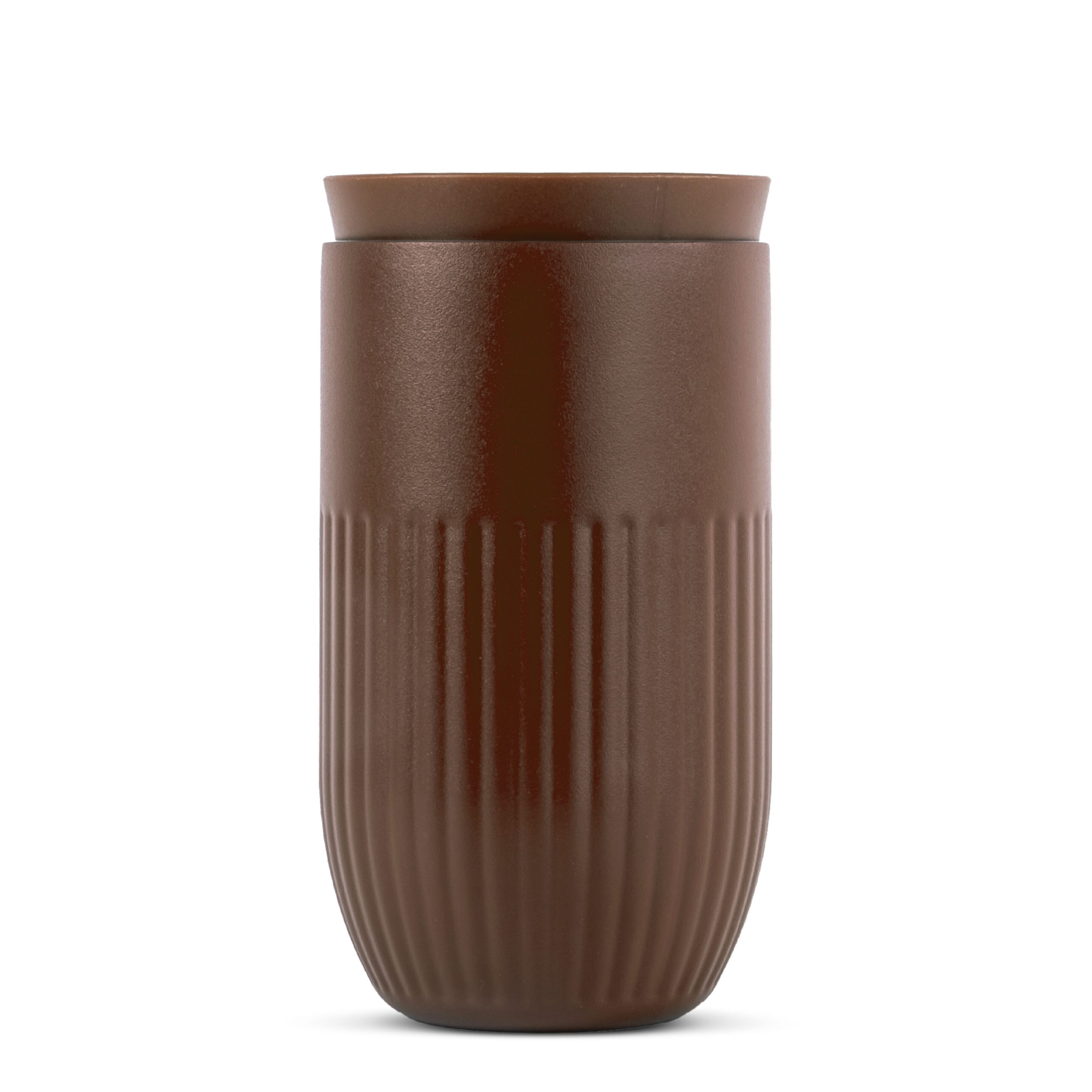 Sagaform Tova isolierter Becher, 320 ml auslaufsicher und spülmaschinenfest - deep mauve-679