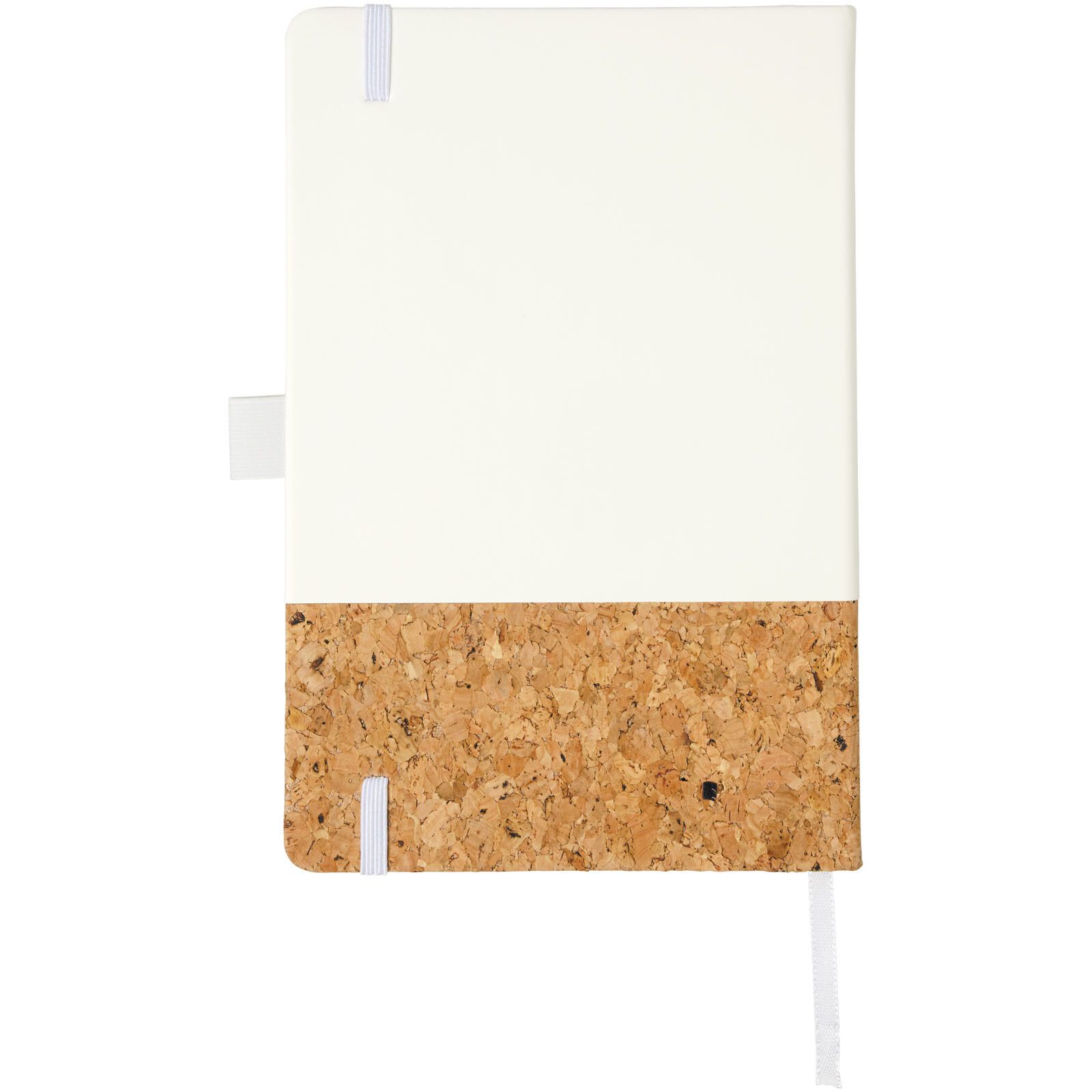 Evora A5 Notizbuch Thermo PU mit Kork - weiss-88