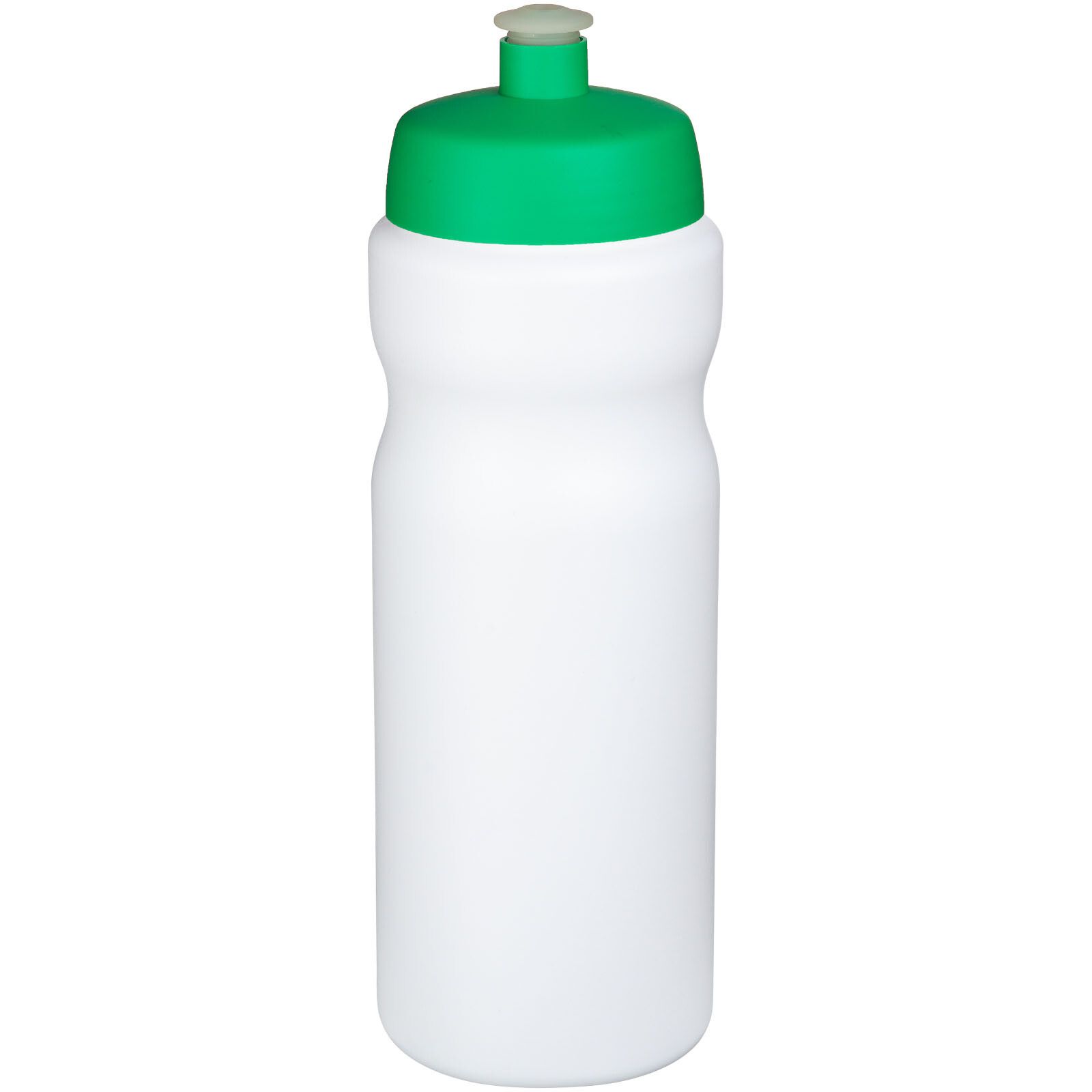 Baseline Plus 650 ml Sportflasche - weiss -  grün-994
