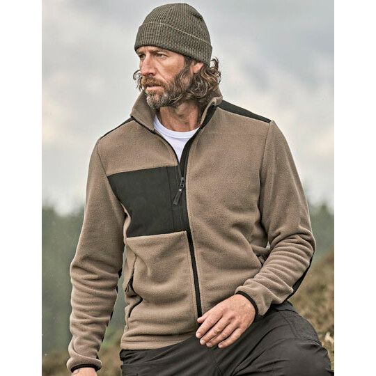 Mountain Fleece - clay - black-243