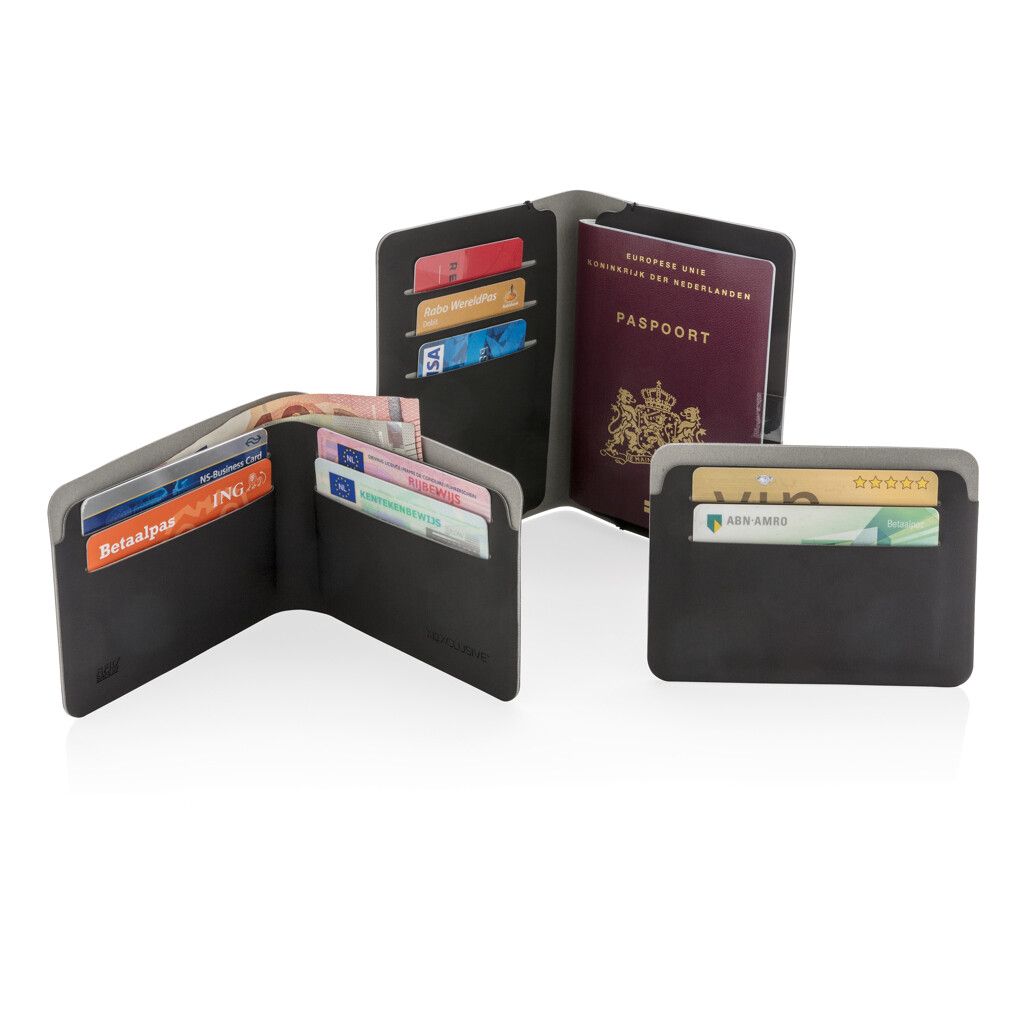 Quebec RFID Kartenhalter - schwarz-30