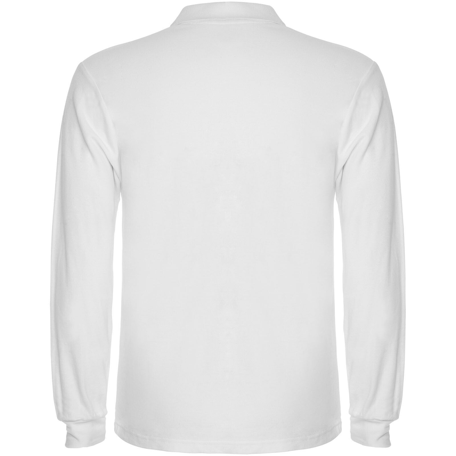 Estrella Langarm Poloshirt für Herren - weiss - XL-308