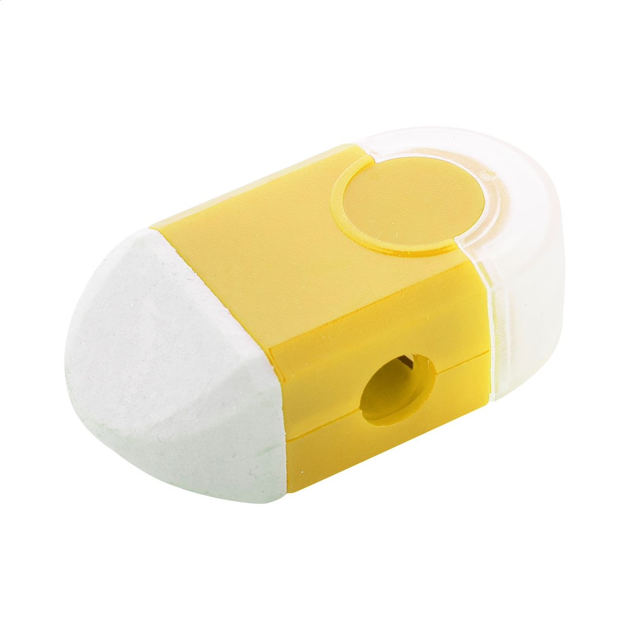 Pencix Radiergummi und Spitzer - gelb - weiß-520