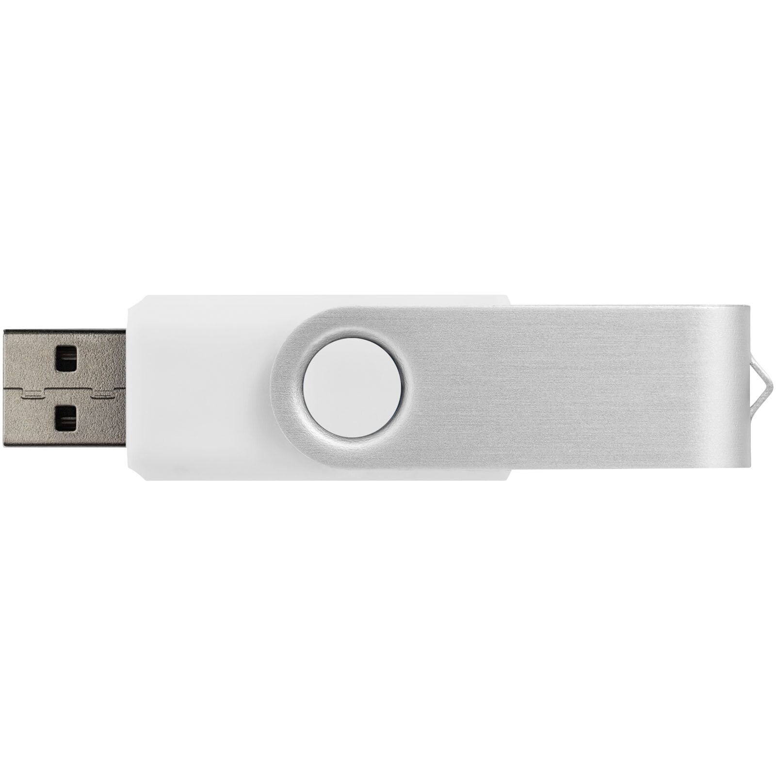Twister USB-Stick 3.0 mit Doming - weiss - 128 GB-642