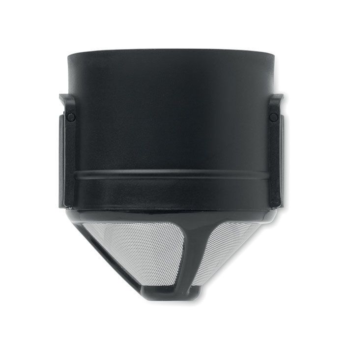 Doppelwandiger Becher & Filter CAFETITO - schwarz-813