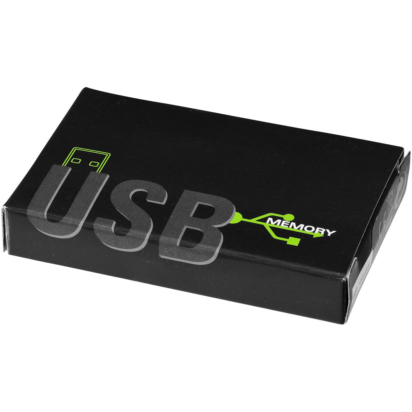 Slim 2 GB USB-Stick im Kreditkartenformat - weiss-443