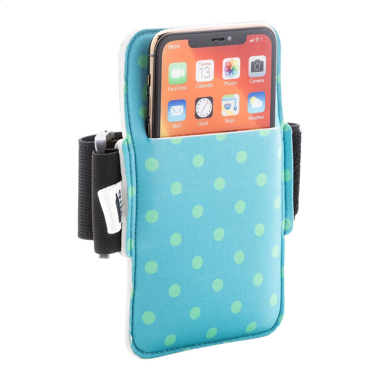 Runfree Individuelle Oberarmtasche fürs Smartphone. - weiß-563