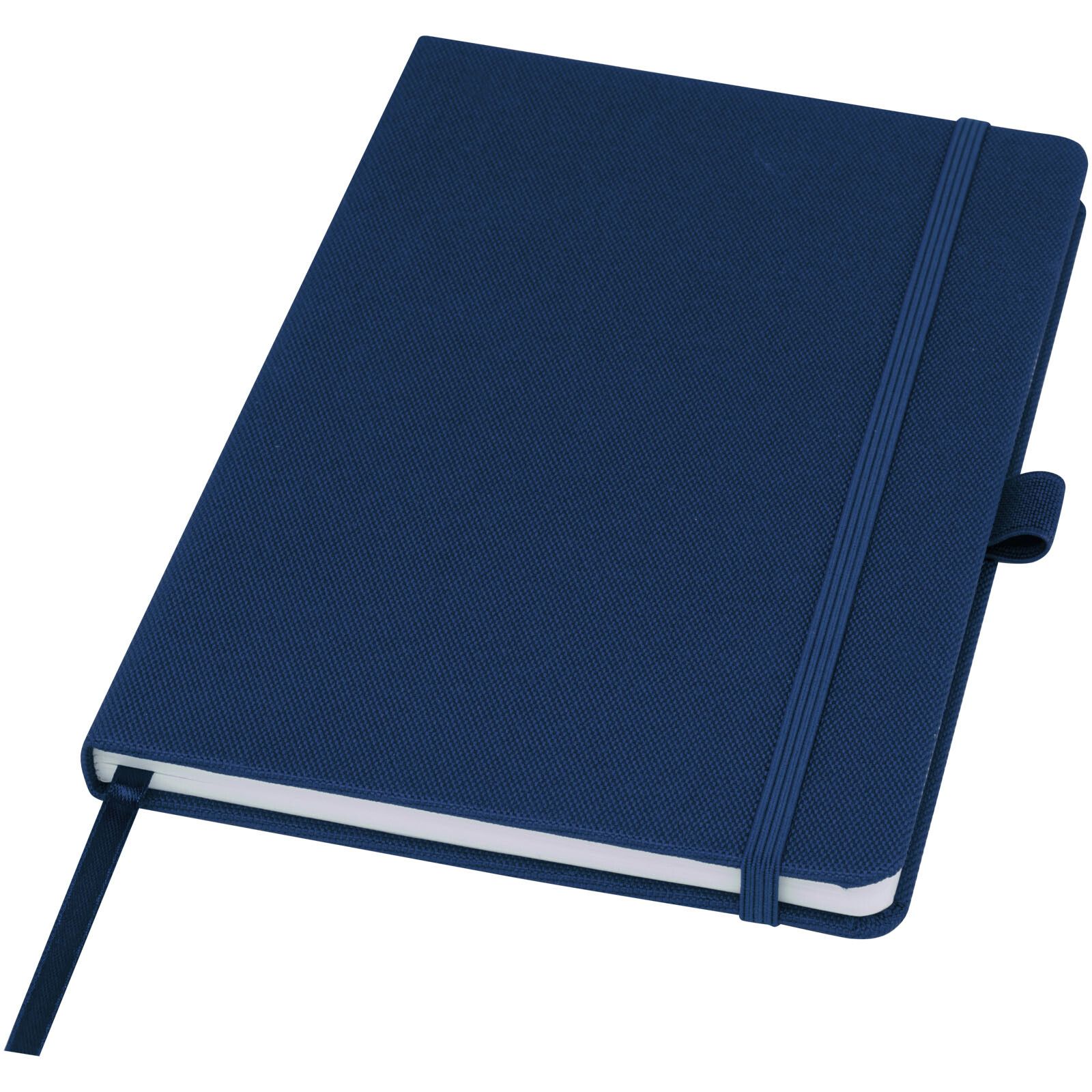 Honua A5 Notizbuch aus recyceltem Papier mit Cover aus recyceltem PET - navy-404
