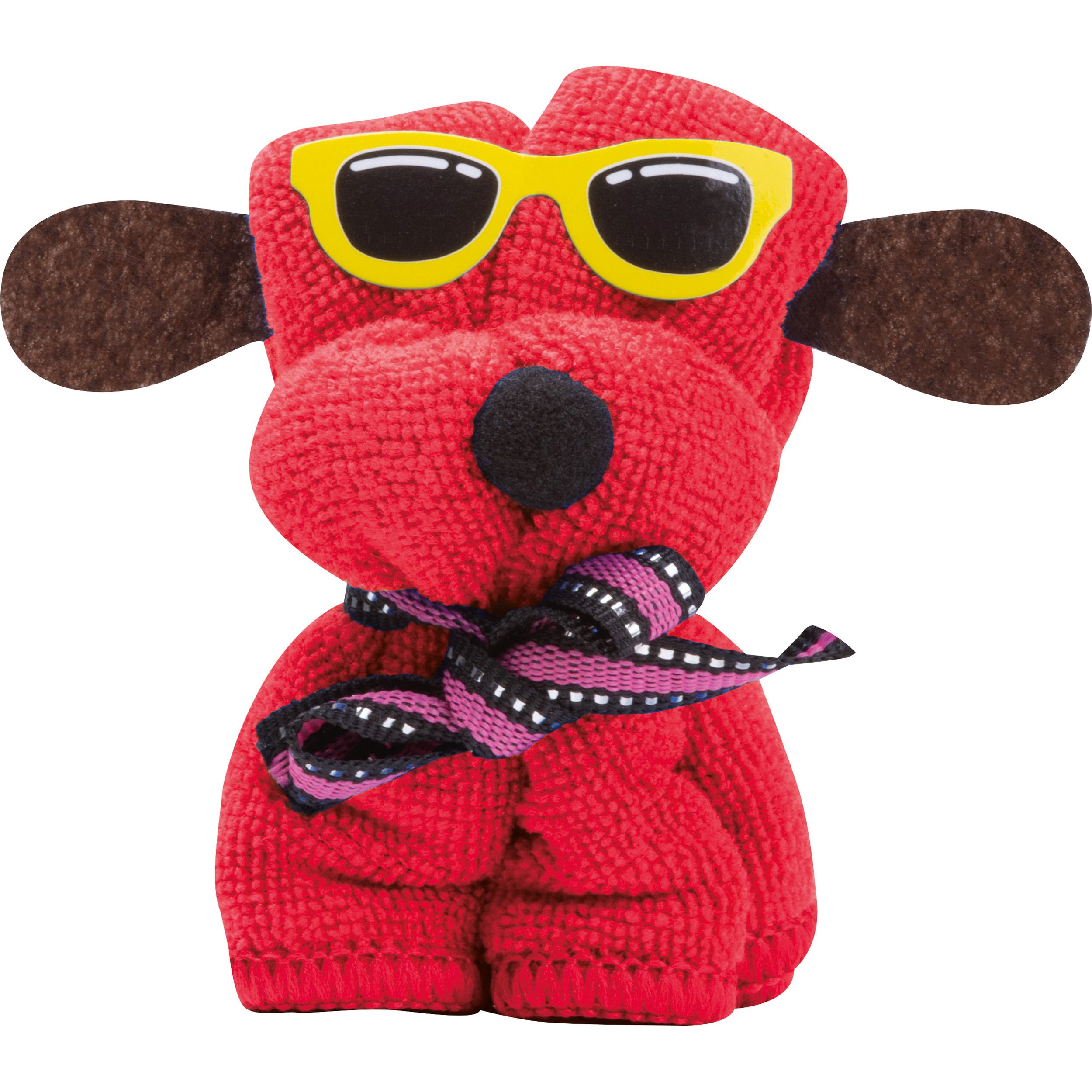 Cartoon Handtuch FLAVIO - rot-544