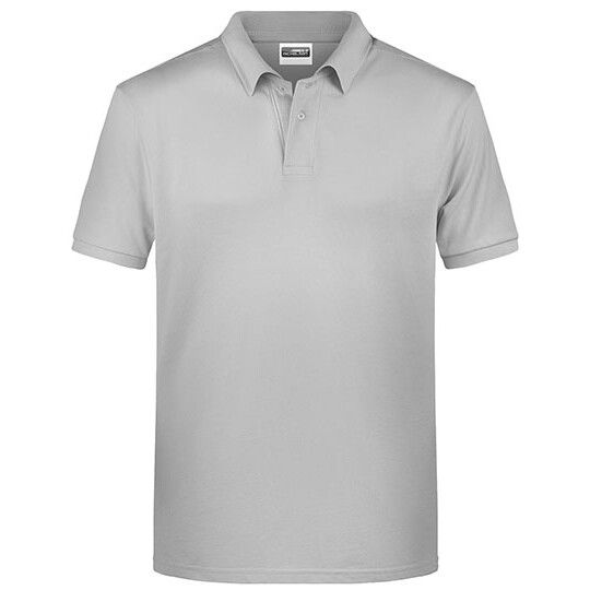 Men´s Basic Polo - soft grey-761