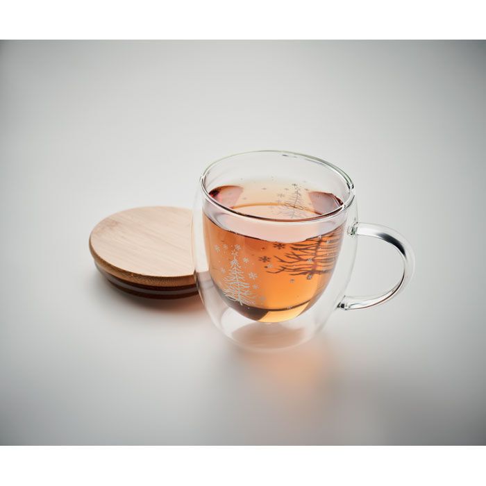 Becher Borosilikatglas Baum SIAN - transparent-159