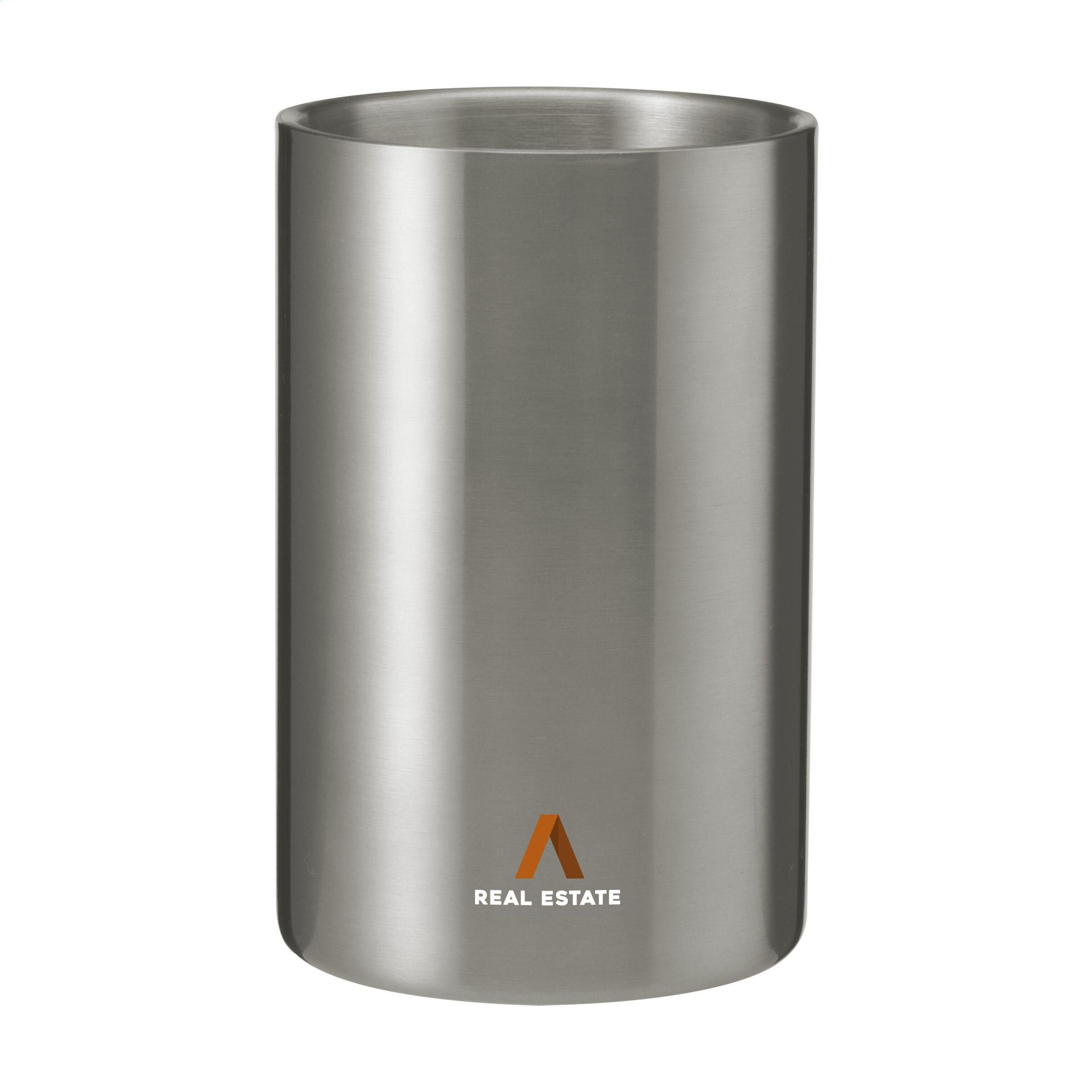 CoolSteel RCS Recycled Steel Weinkühler - silber-211