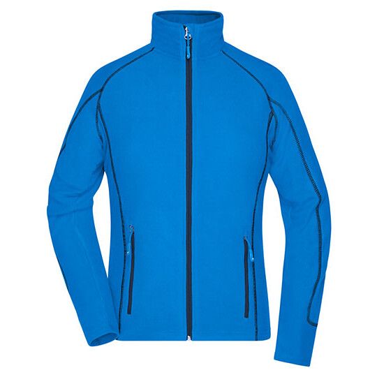 Ladies´ Structure Fleece Jacket - aqua - navy-715