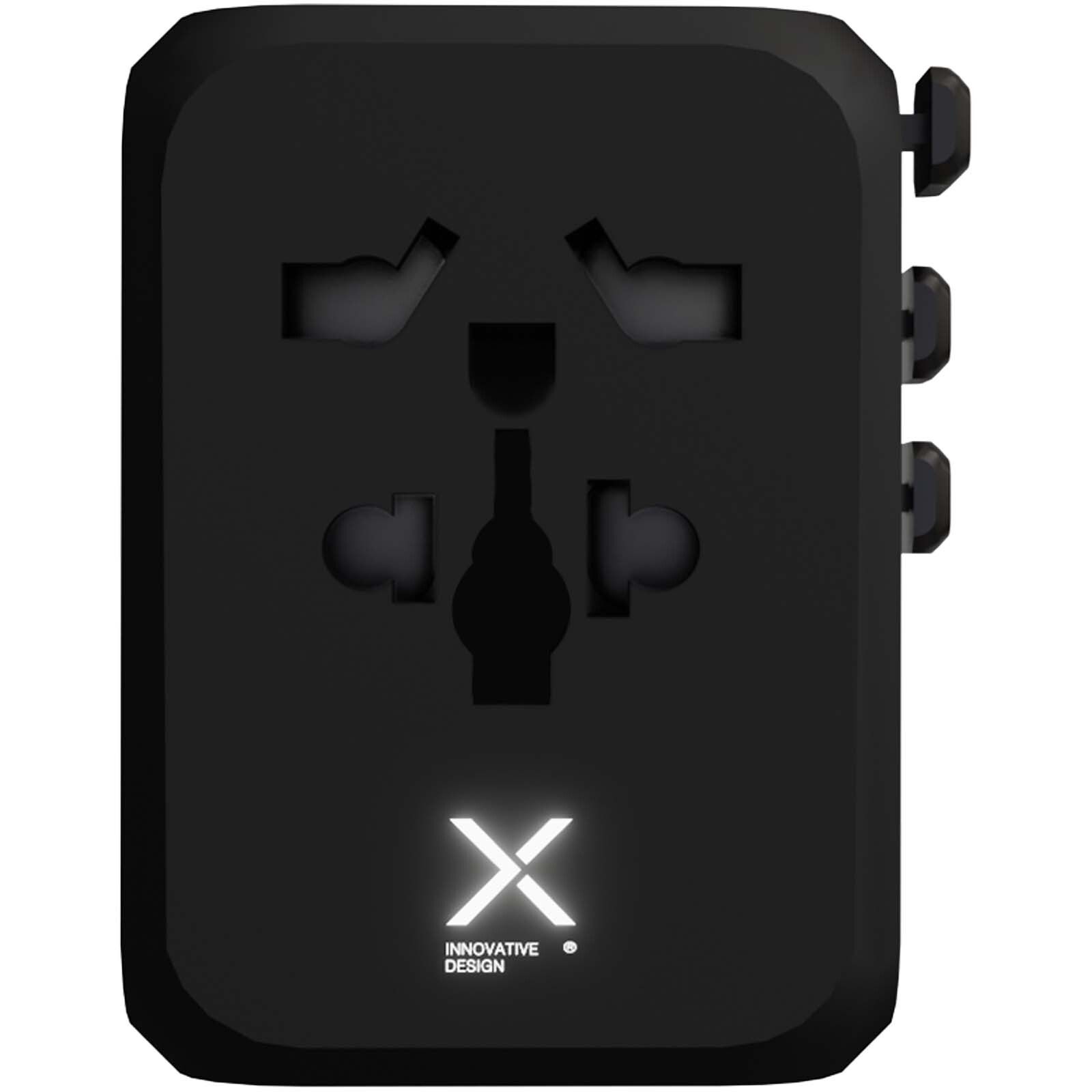 SCX.design T16 Universeller Reiseadapter - schwarz-859