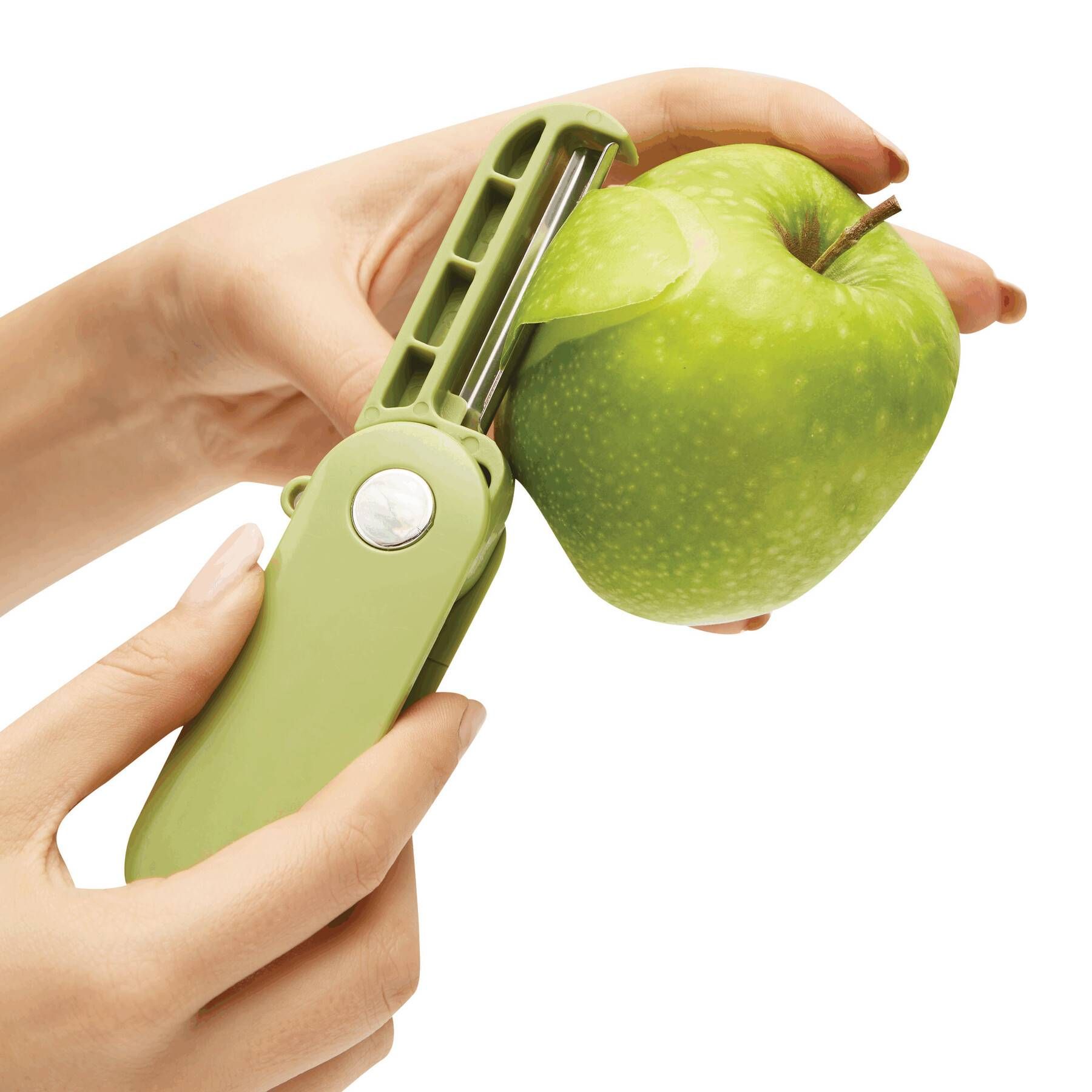 Klappbarer Schäler FLEXPEEL - grün-109