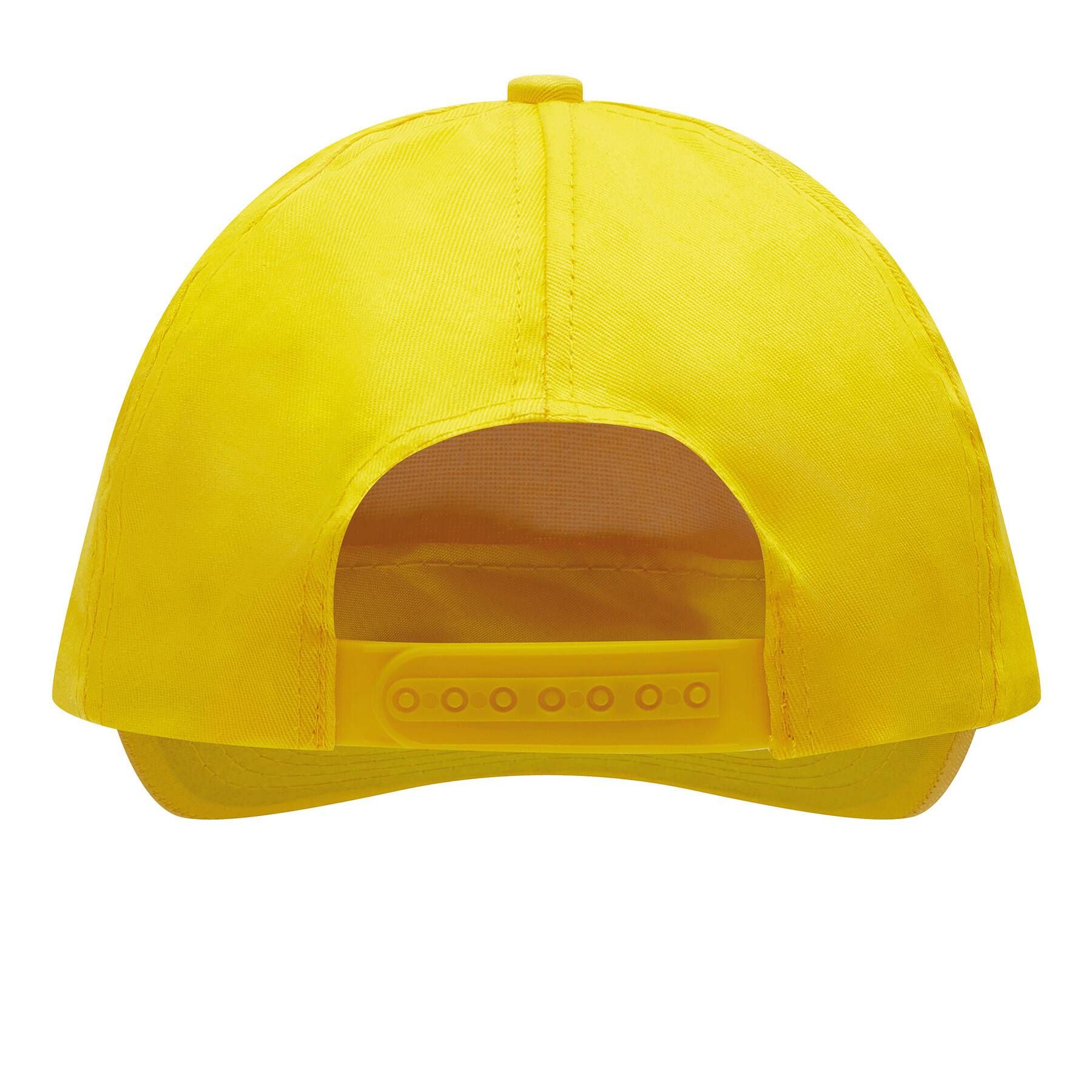 5-Panel-Cap RACING - gelb-565