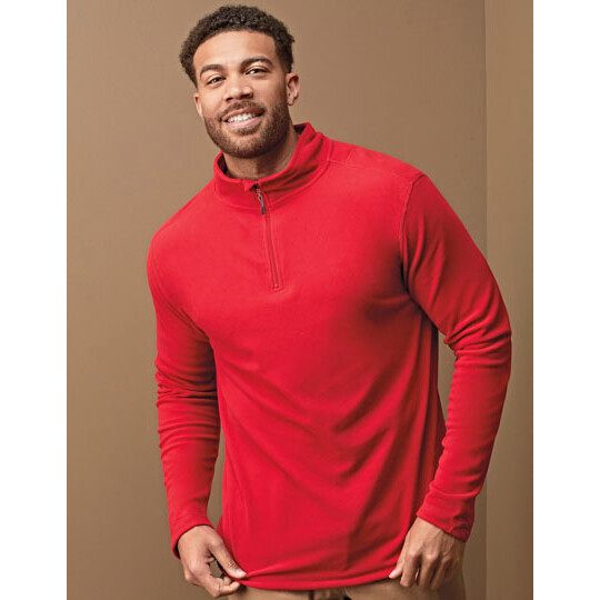 Classic Fleece Half-Zip - grey steel solid-345