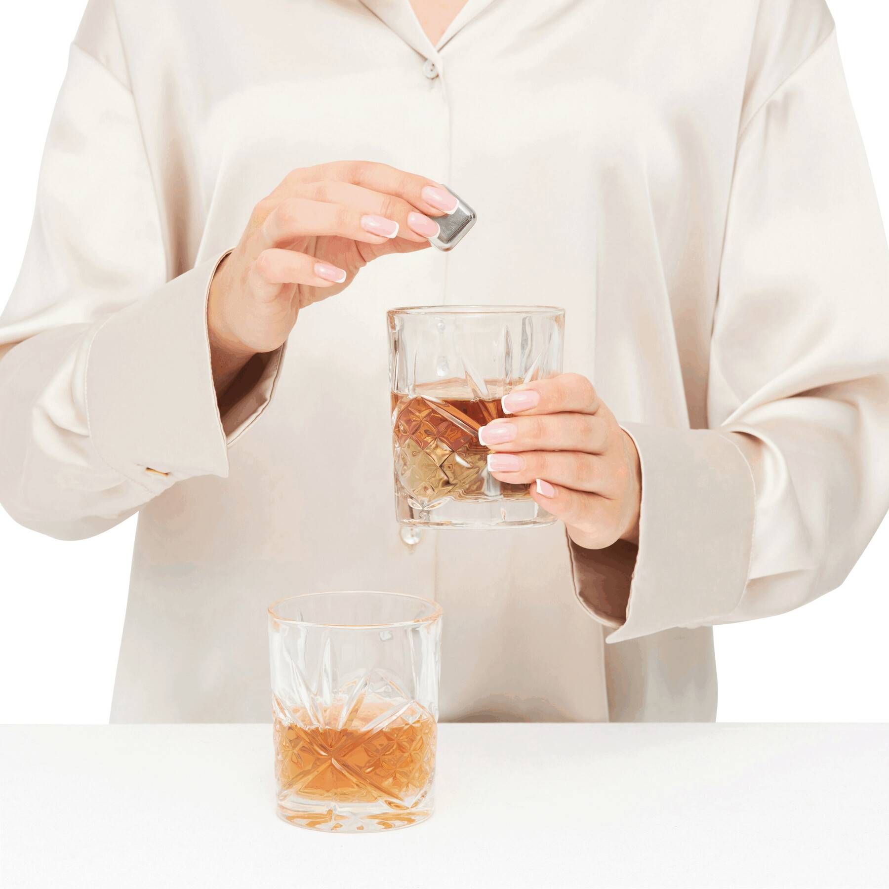 Whiskey-Gläser JIMMY'S DRINK - transparent-424