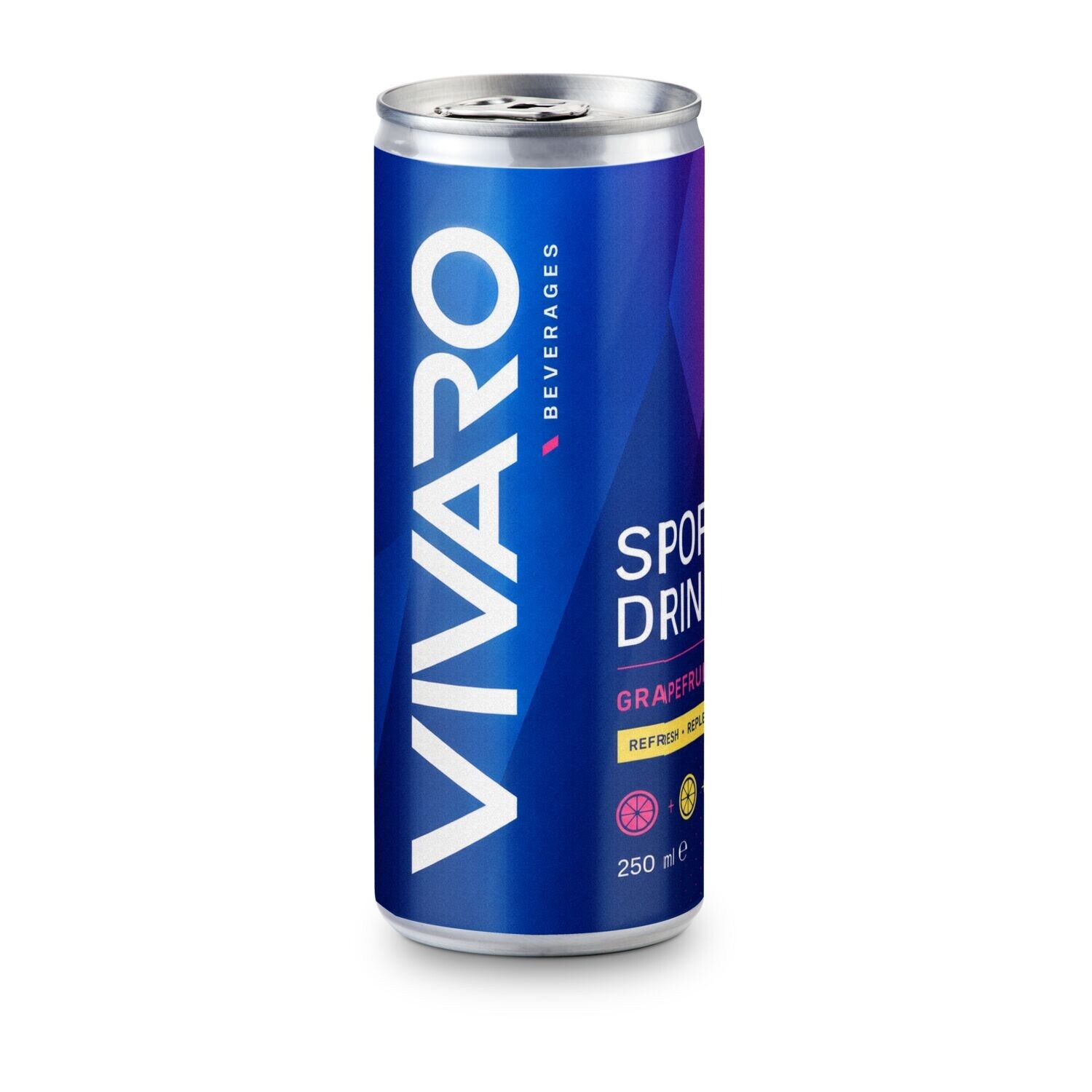 Iso Sport Drink, light - Grapefruit-Zitrone , 250 ml - Papier-Etikett-902