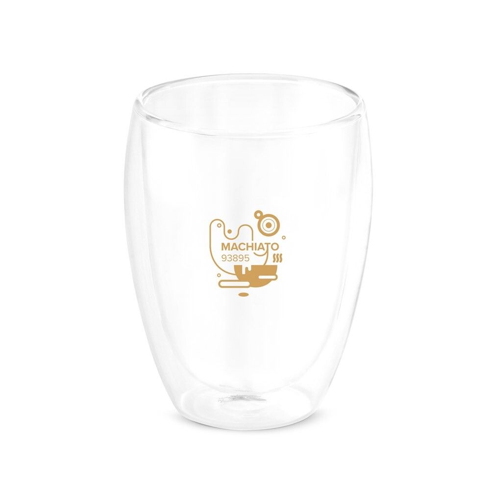 MACHIATO DUO Set aus 2 Borosilikatglas bechern - transparent-692