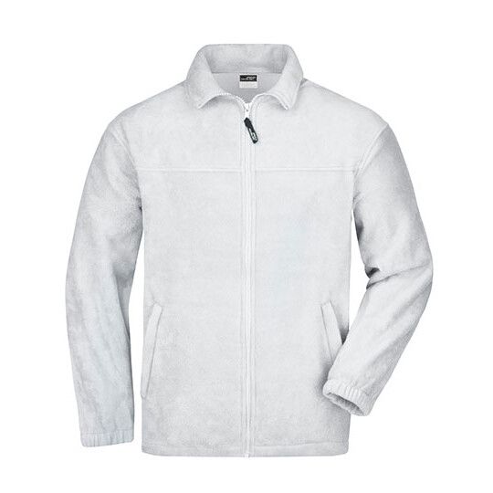 Full-Zip Fleece für Herren - white-324