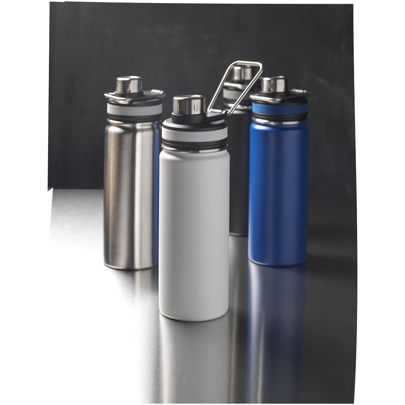 Gessi 590 ml Kupfer-Vakuum Isolierflasche - schwarz-849