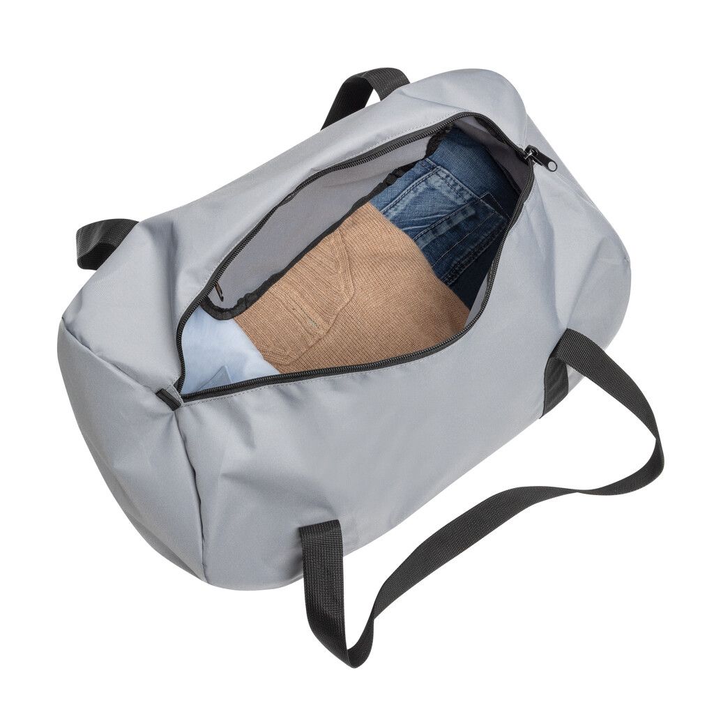 Dillon AWARE™ RPET faltbare Sporttasche - grau-808