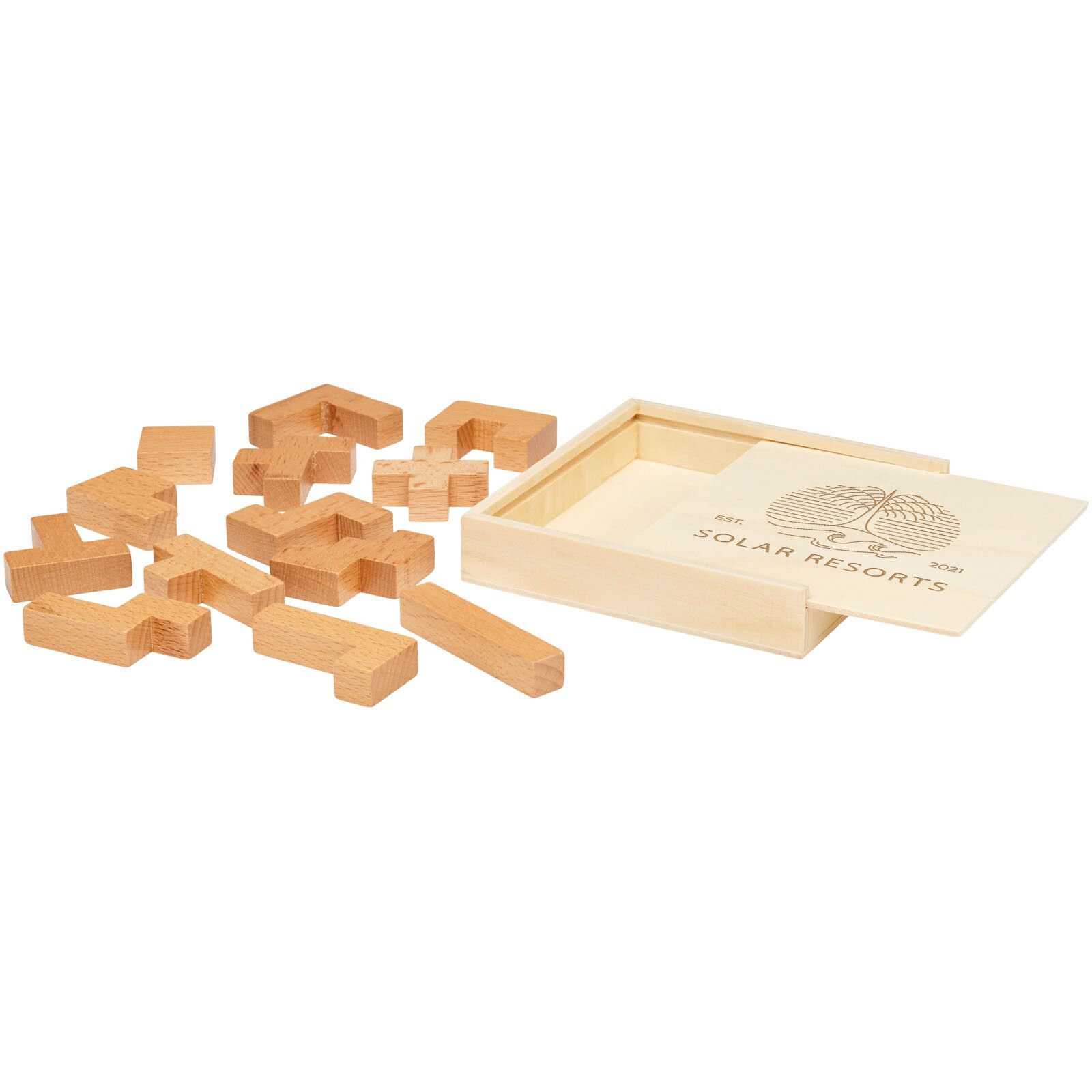 Bark Holzpuzzle - natur-553