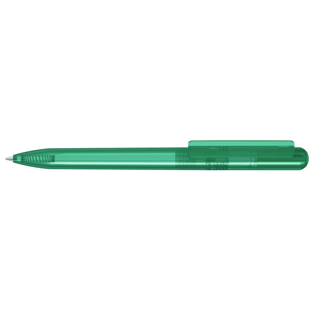 Recycled Pet Pen Change Transparent Drehkugelschreiber - petrol-2