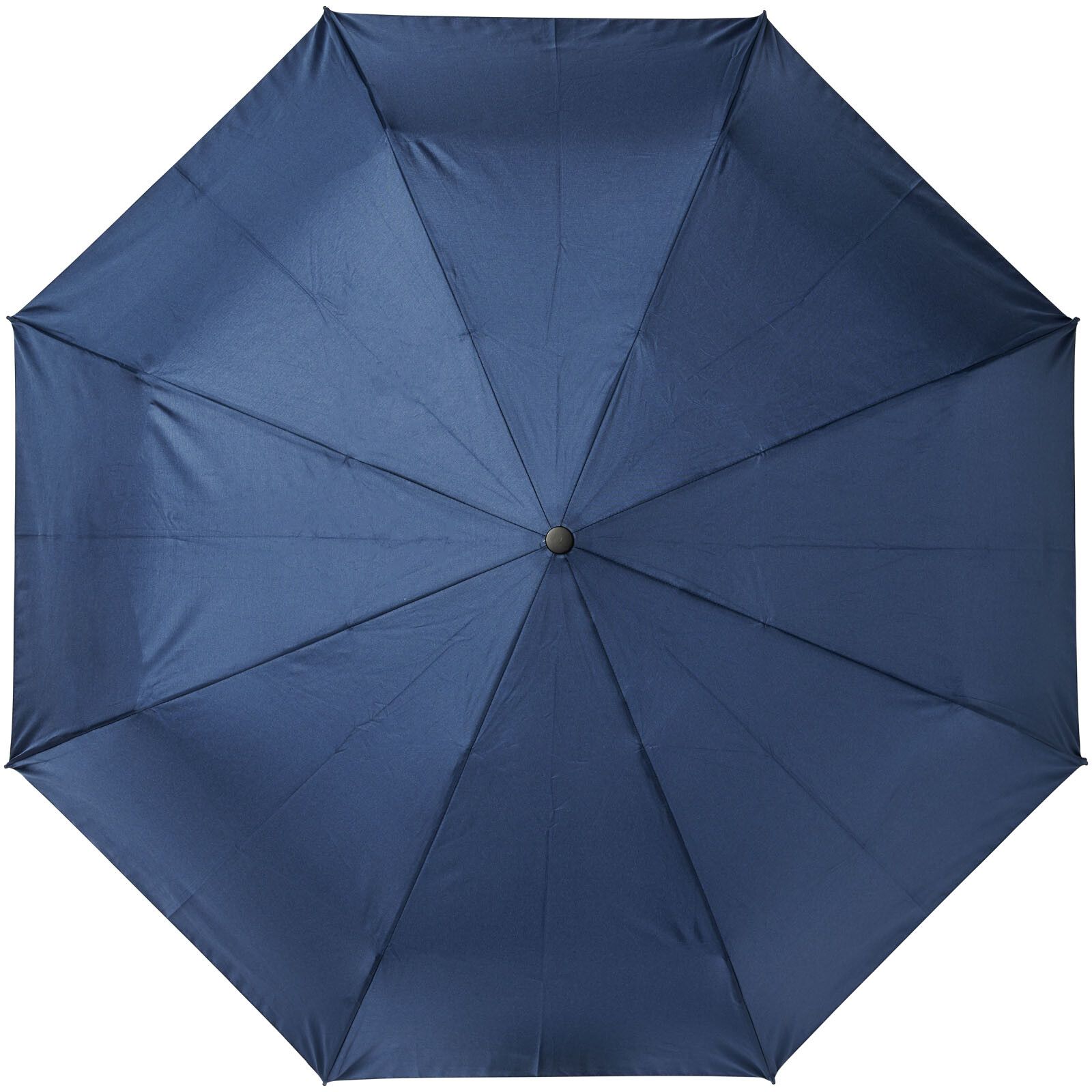 Bo 21" Vollautomatik Kompaktregenschirm aus recyceltem PET-Kunststoff - navy-744