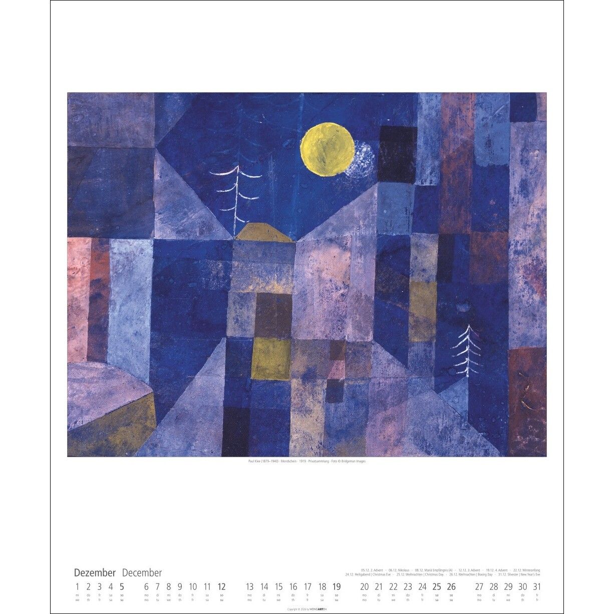 Paul Klee - Kunst & Kultur Kalender-229