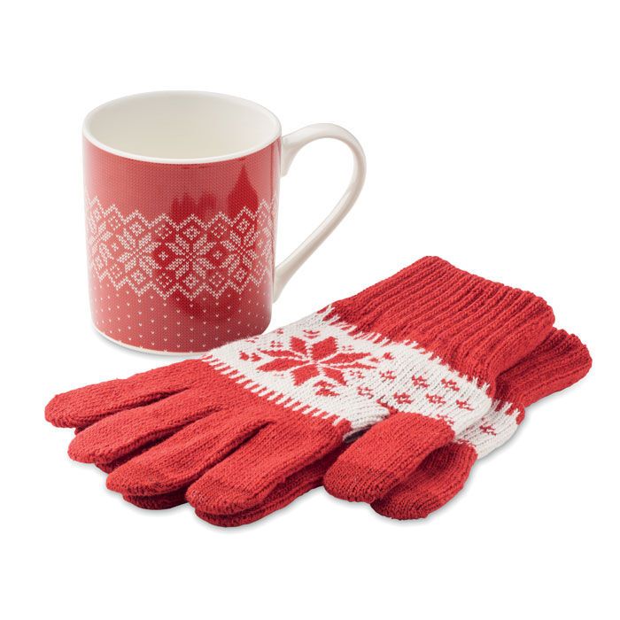 Winterliches Geschenkset COPITO SET - rot-303