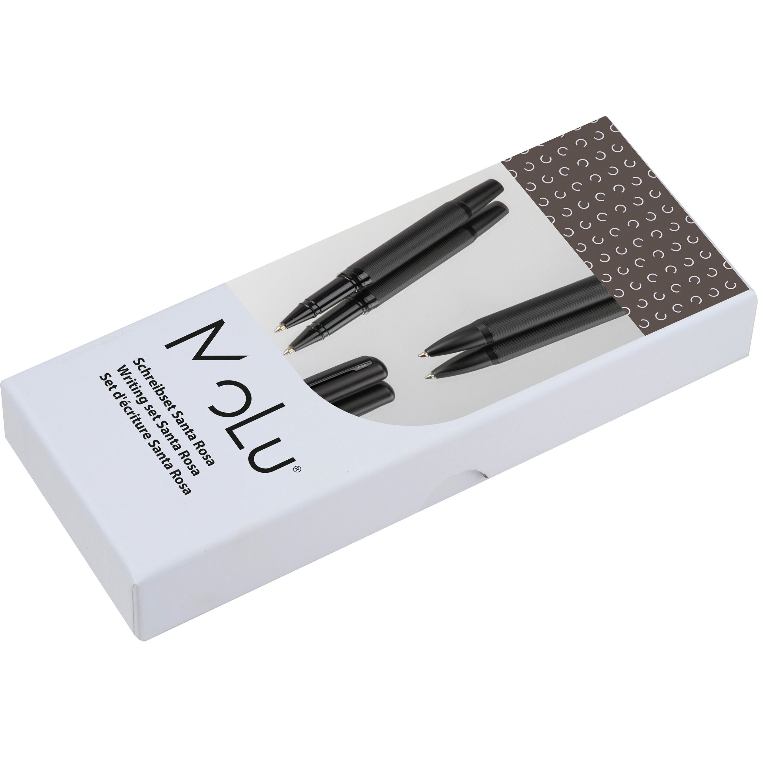 Edles MoLu Schreibset Santa Rosa - schwarz-689