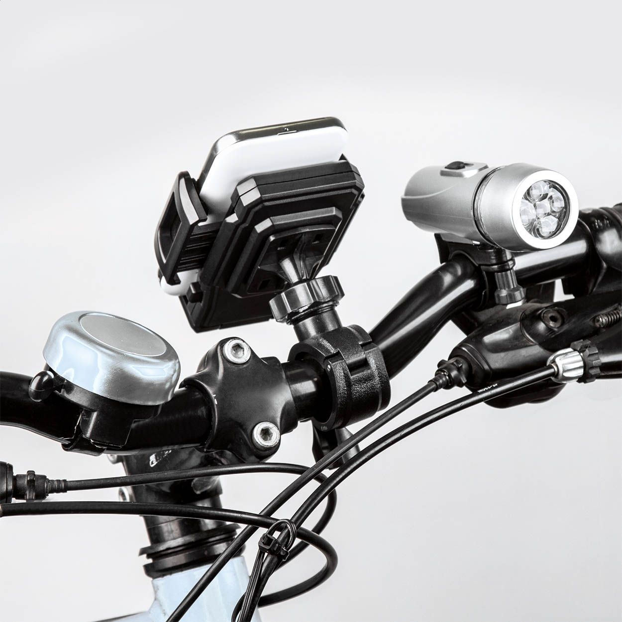 Rush Fahrradklingel - silber-525