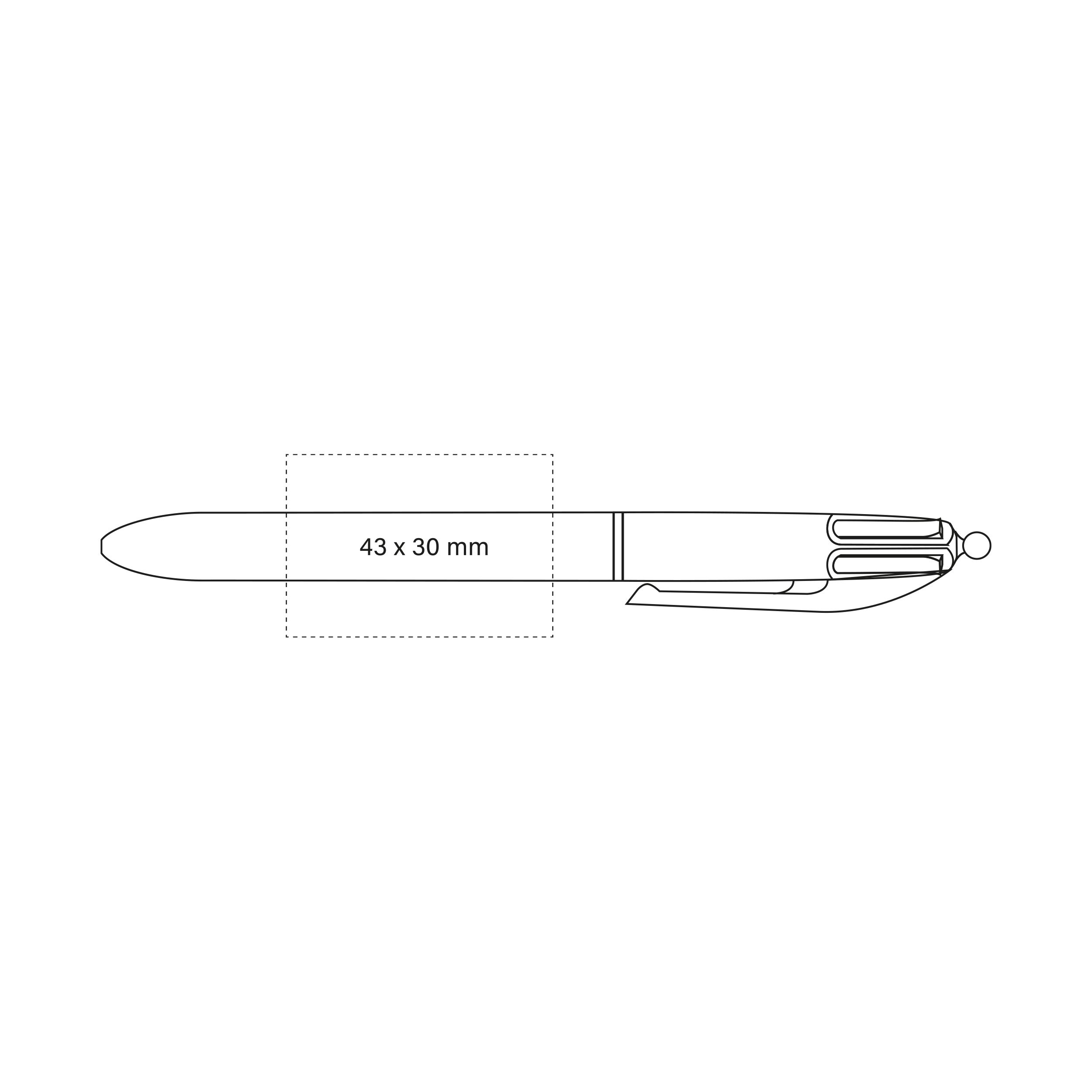 Veredelungsposition Schaft Rechter Clip