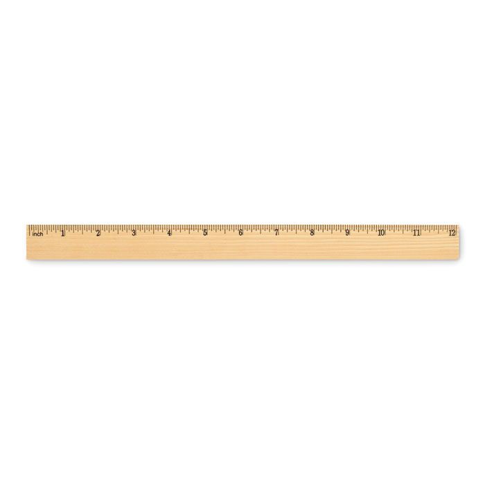 Holzlineal 30cm RULER30 - holz-481
