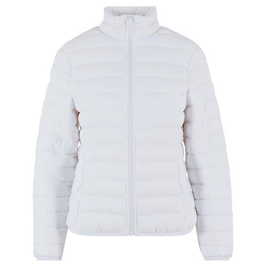 Ladies Light Puffer Jacket - white-534