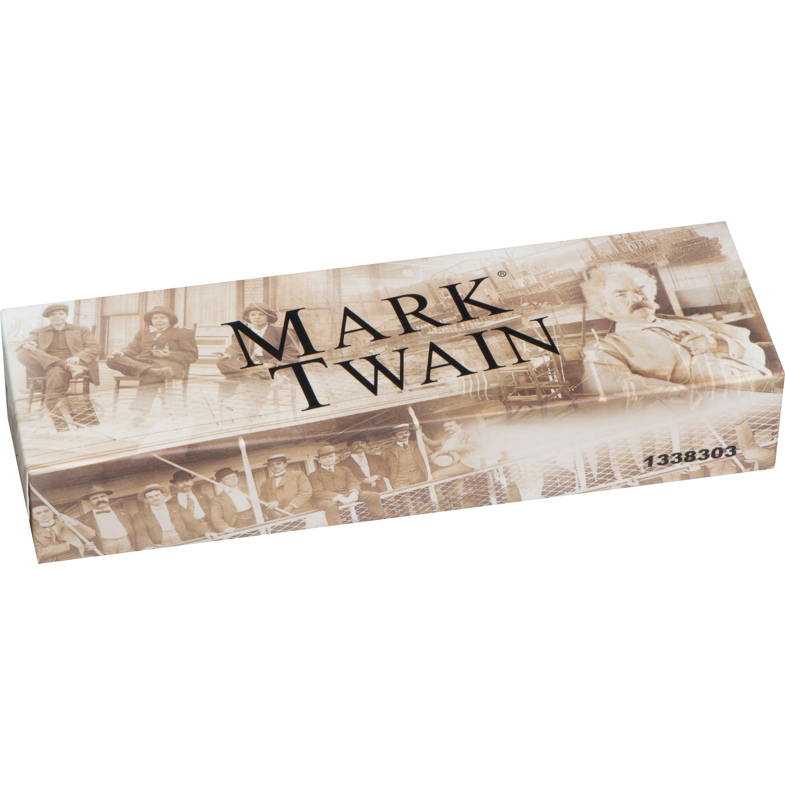 Mark Twain Kugelschreiber in Geschenkbox  - schwarz-838