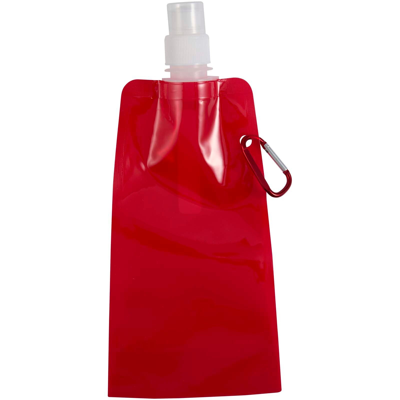 Sipzy 480 ml faltbare Wasserflasche - rot-184